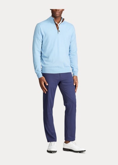 Sueter Ralph Lauren Hombre Azules - Washable Merino Wool - RJEUI0294